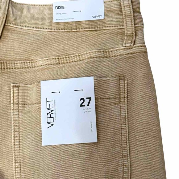 Vervet Dixie Utility Jeans, NWT, Sz 27 - Picture 5 of 5